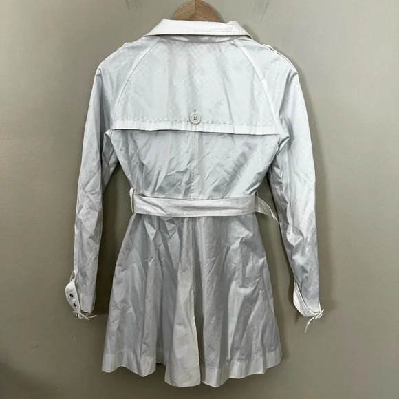 G By Guess • Shiny White Pea Coat - Picture 2 of 9